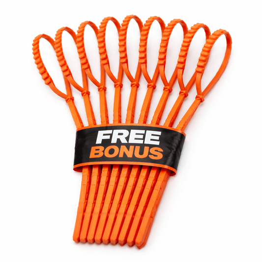 +10 FREE Back-Up Straps